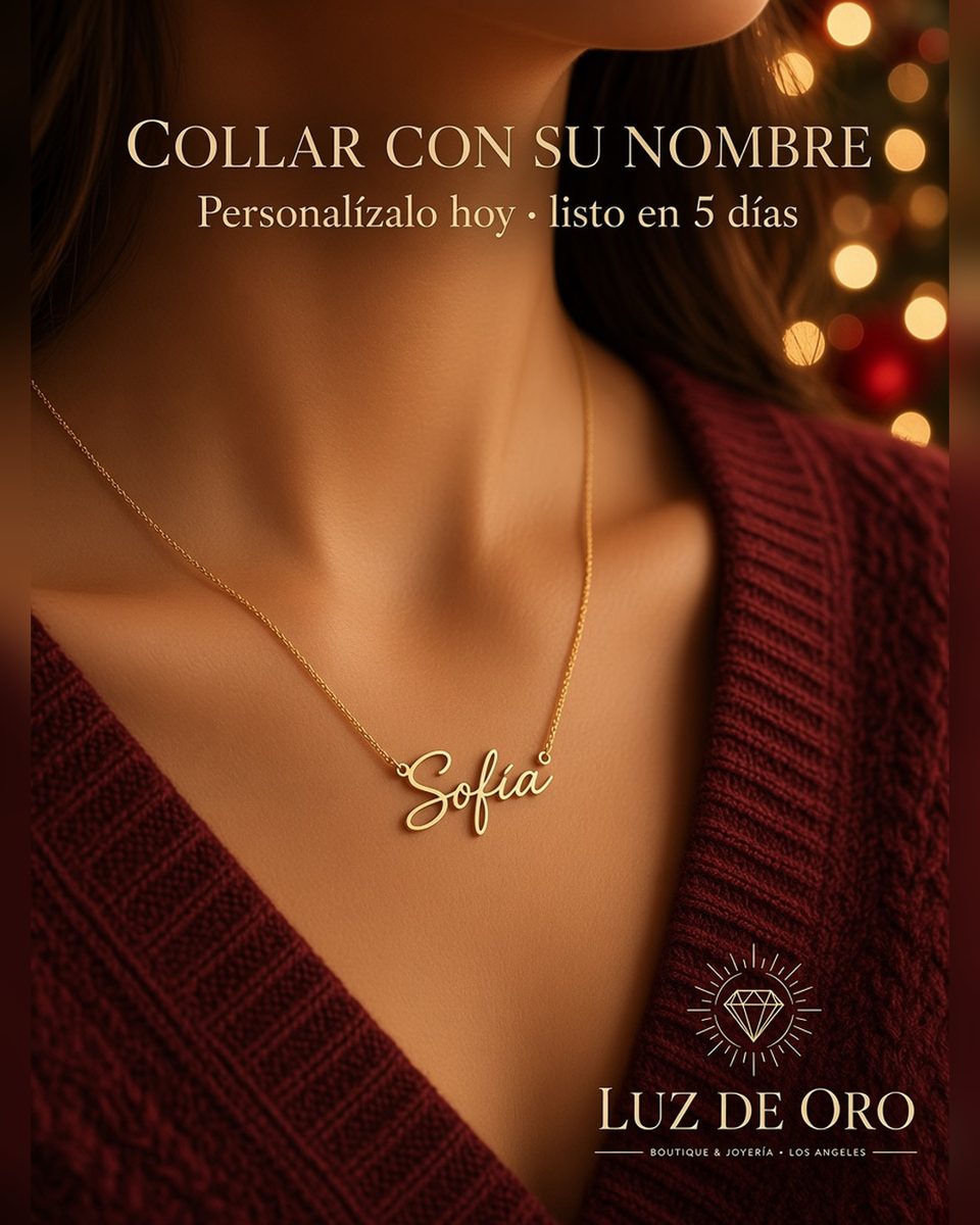 Post: Collar con su nombre